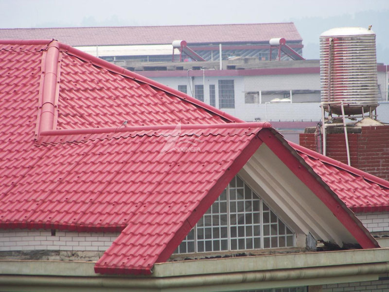 新型屋面建材合成樹(shù)脂瓦，傳統建筑用瓦的傳承替代建筑材料
